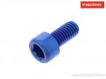 Винт капака кръгъл Pro Bolt M6 x 1.00 x 12 мм алуминий син - JM