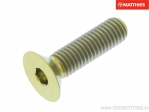 Винт капака на болтовете Pro Bolt M8 x 1.25 x 30 мм титаниево злато - JM