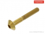 Винт капак бомбе Pro Bolt M5 x 0.80 x 35 мм неръждаема стомана A4 златист - JM