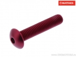 Винт капак бомбе Pro Bolt M8 x 1.25 x 40 мм алуминий червен - JM