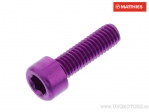 Винт капак Pro Bolt M6 x 1.00 x 20 мм алуминий лилав - JM