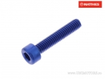 Винт капачка Pro Bolt M4 x 0.70 x 20 мм алуминий син - JM