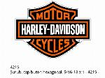 Винт, шестостен, бутонна глава, 5/16-18 X 1 - 4219 - Harley-Davidson