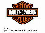 Винт, шестостен, вътрешен шестостен, бутонна глава - 3118 - Harley-Davidson