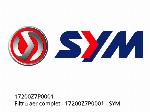 Въздушен филтър комплект - 17200Z7P0001 - SYM