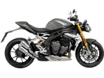 Гърне LV-10 Slip-On Матова Неръждаема Стомана - TRIUMPH SPEED TRIPLE 1200 RR ABS ('22-'24) - Leo Vin