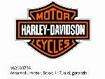 Двигател в комплект, Book, 117, масло, гаранция - 16200377A - Harley-Davidson