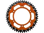 Двоен заден пиньон оранжев 49 зъба (стъпка 520) - GAS GAS EC 250 / HUSQVARNA FC 250 / KTM DUKE 