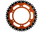 Двоен заден пиньон портокалов 48 зъба (стъпка 520) - GAS GAS EC 250 / HUSQVARNA FC 250 / KTM
