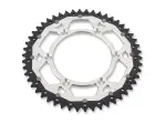 Двоен сребърен пиньон 52 зъба (стъпка 520) - KAWASAKI KDX 175 / KLX 300 R / KX 125 H / KX 450 F / S