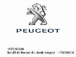 Дясна пластмасова фрикционна лента - 1178350500 - Peugeot
