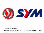 Задна гума 300×17 - 1T01300174PRM1 - SYM
