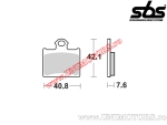 Задни спирачни накладки - SBS 872RSI (метални / синтеровани) - (SBS)
