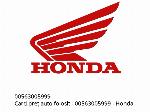 Карта с цена на употребяван автомобил - 00563005999 - Honda