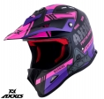 Каска за офроуд Axxis модел MX-Kids Wolverine B8 размер мат - за деца - Розов мат, S д