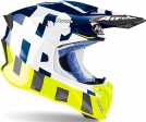 Каска Airoh Twist 2.0 Frame синя гланц: Размер - XL