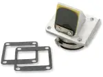 Клапан с диафрагма за карбуратор Rad - черен/сребрист - Kawasaki KX 100 ('01-'21) / Suz