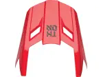 Комплект визьор за каска Fleet - Червен - Възрастен - L-2XL - 01321857