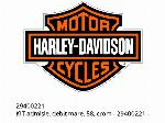Комплект - въздушен филтър, висок поток, 58, хром - 29400221 - Harley-Davidson