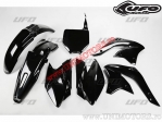 Комплект пластмаси (черен) - Kawasaki KX 450 F 4T ('08) - UFO