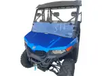 Комплект сгъваемо предно стъкло (дебелина 5mm) - CF Moto UForce 600 EFI 4X4 ('22-'24) / UFor