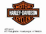 Комплект, спирачка, кормило, лост, черен - 41700421A - Harley-Davidson