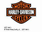 Комплект, ride free, капак derby XL - 25701061 - Harley-Davidson