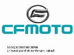 Лява къса усилваща тръба, кабина - 5ASV23035050000BP00 - CFMOTO