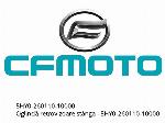 Ляво огледало за обратно виждане - 5HY0-260110-10000 - CFMOTO