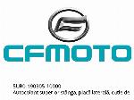 Ляв горен стикер, странична плоча, товарна кутия - 5UR0-190305-10000 - CFMOTO