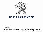 Ляв заден декоративен стикер - 725197LI - Peugeot