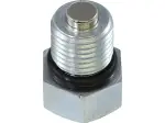 Магнитна пробка за източване на масло - Черна, Сребърна - 07100268