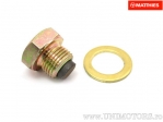 Магнитна тапа (капачка) за маслен картер M14X1.25 (с шайба и гарнитура) - Cagiv