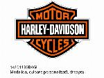 Медальон, персонализиран цвят, дясно - 14101139BAGI - Harley-Davidson