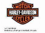 Медальон, персонализиран цвят, дясно - 14101608BAJA - Harley-Davidson