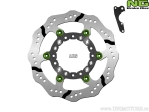 Плаващ преден спирачен диск (свръхразмерен) X-Wave - KAWASAKI D TRACKER 250 / KLX 250 R / K