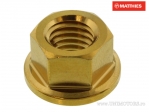 Преден пиньонен винт Pro Bolt M10 x 1.50 мм от неръждаема стомана A4 златист - Apr