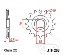 Преден пиньон JTF268.13 (стъпка 520) - Honda CR 125 R ('86) - JM