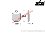 Предна спирачна накладка - SBS 843RSI (метални / синтеровани) - (SBS)
