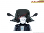 Предна стъкло за спортен мотоциклет в тъмно сив цвят (540x370x3мм) - Piaggio Medle
