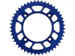 Син алуминиев зъбен венец 47 зъба (стъпка 428) - SUZUKI RM 80 / RM 80 X / RM 85 / YAMAHA YZ 80 /