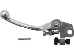 Сребърна спирачна ръкохватка Flex FG от кован алуминий - GAS GAS EC 250 / EC 300 / HUSQ