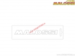 Стикер (абтибилд) "Malossi" 14см - бял - Malossi