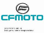Стикер, десен вътрешен панел на радиатора - 6AQV-190113-1000-10 - CFMOTO