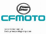 Стикер, лява защита на стоп светлина - 6AQV-190106-1000-10 - CFMOTO