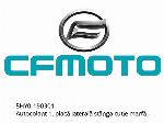 Стикер 1, лява странична плоча на товарна кутия - 5HY0-190301 - CFMOTO