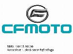 Стикер 1, предна лява декоративна плочка - 5BRX-190105-10000 - CFMOTO