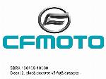 Стикер 2, дясна предна декоративна плочка - 5BRX-190108-10000 - CFMOTO