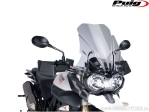 Туристическо ветроупорно стъкло Puig опушено - Triumph Tiger 800 ('11-'13) / Tiger 800 XC ('