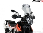 Туристическо ветроупорно стъкло Puig Visor опушено - Suzuki GSX-S 1000 SRQ Katana ABS ('19-'